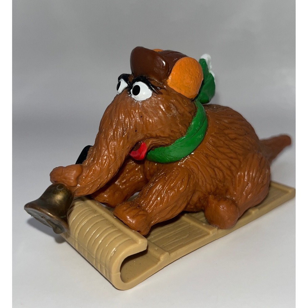 Sesame Street PVC Figures Grover Farmer Snuffleupagus Sled Alice Skateboard Lot - Picture 3 of 5